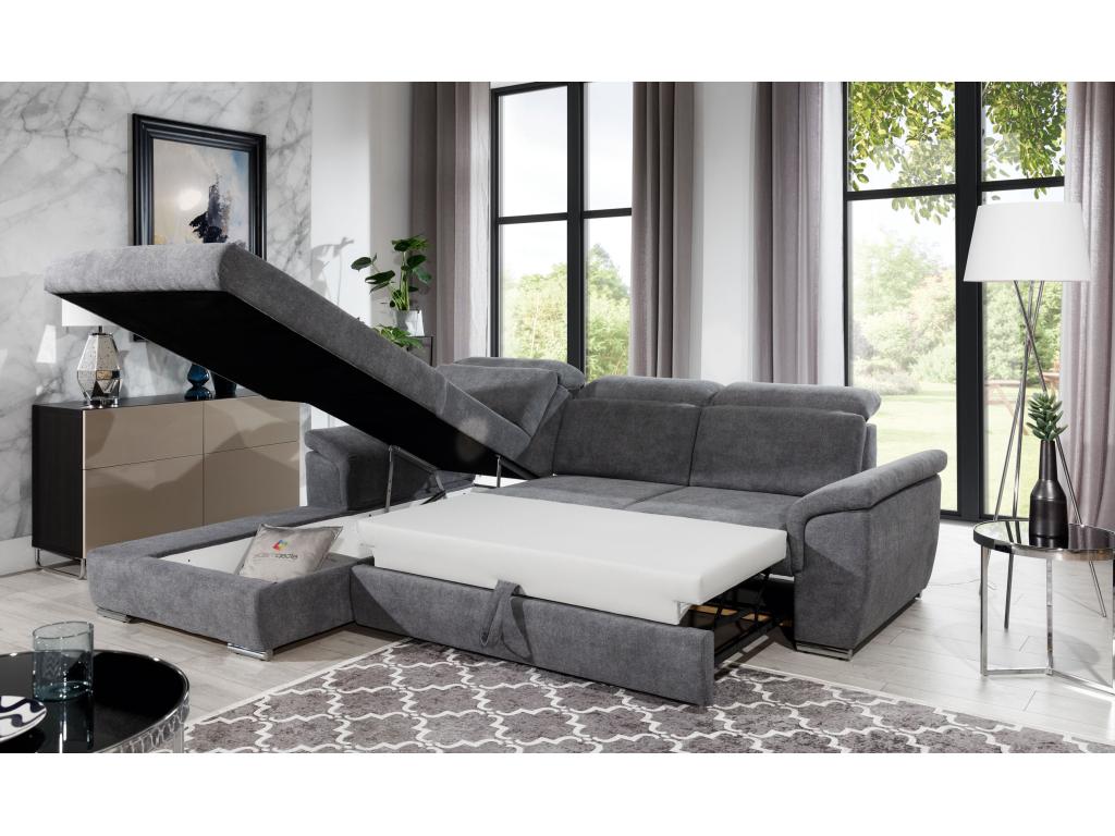 Brown Velvet Sofa Bed