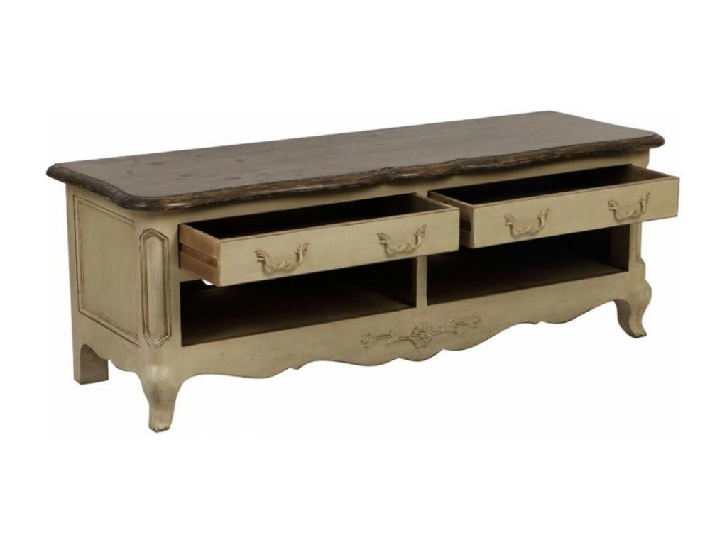 Beige TV Stand