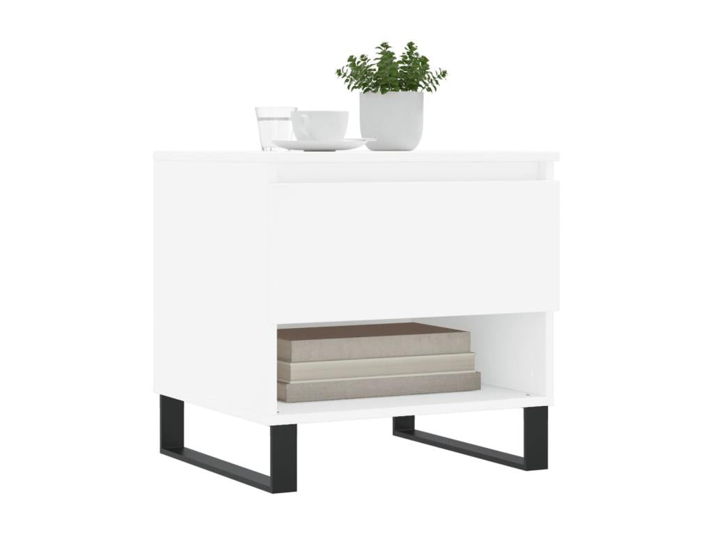 White Engineered Wood Home Furniture, 50 x 46 x 50 cm